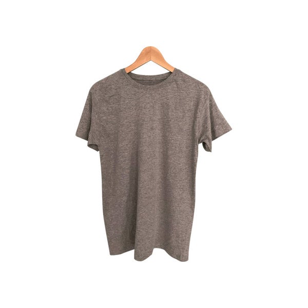 T-shirt grijs vrouwen ronde hals