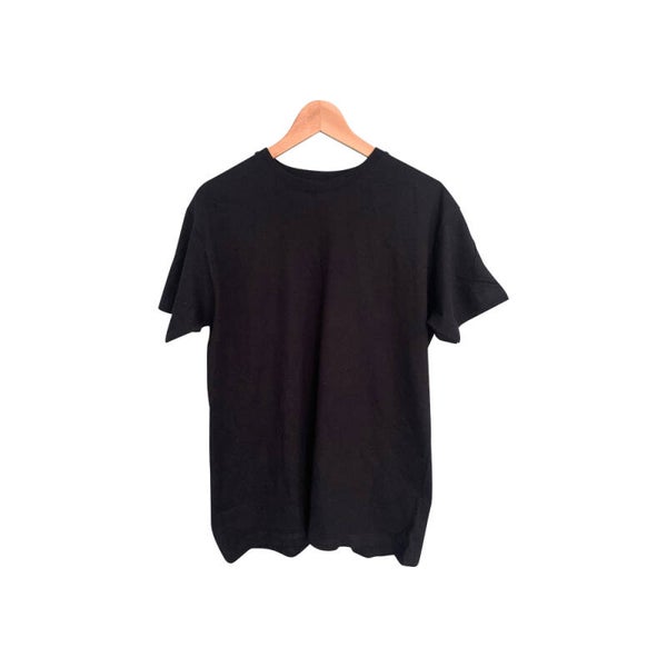 T-shirt zwart mannen ronde hals
