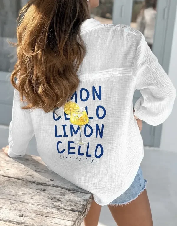 Bohemian Shirt Limoncello Blue