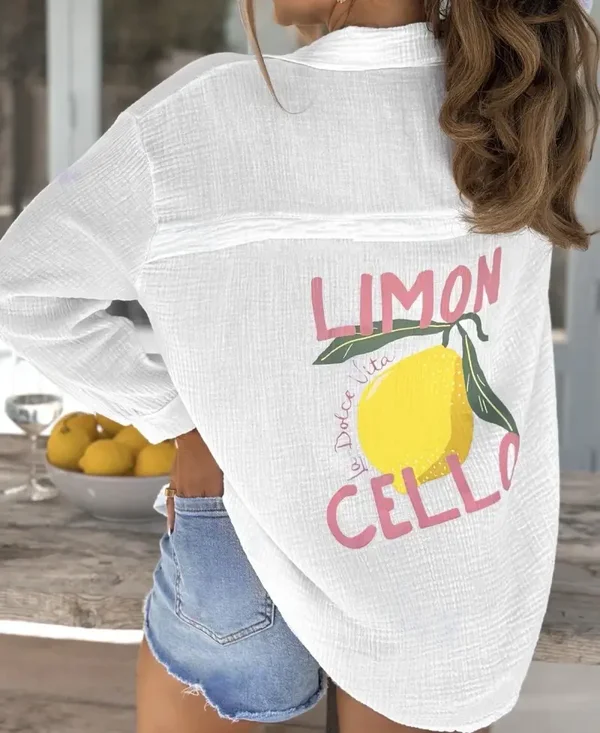 Bohemian Shirt Limoncello Pink