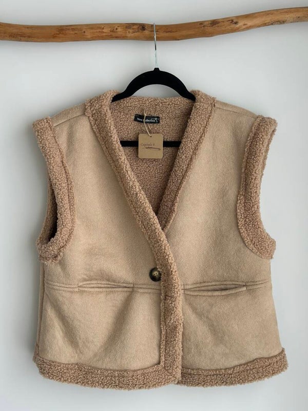 Bohemian Vest Osso Claro