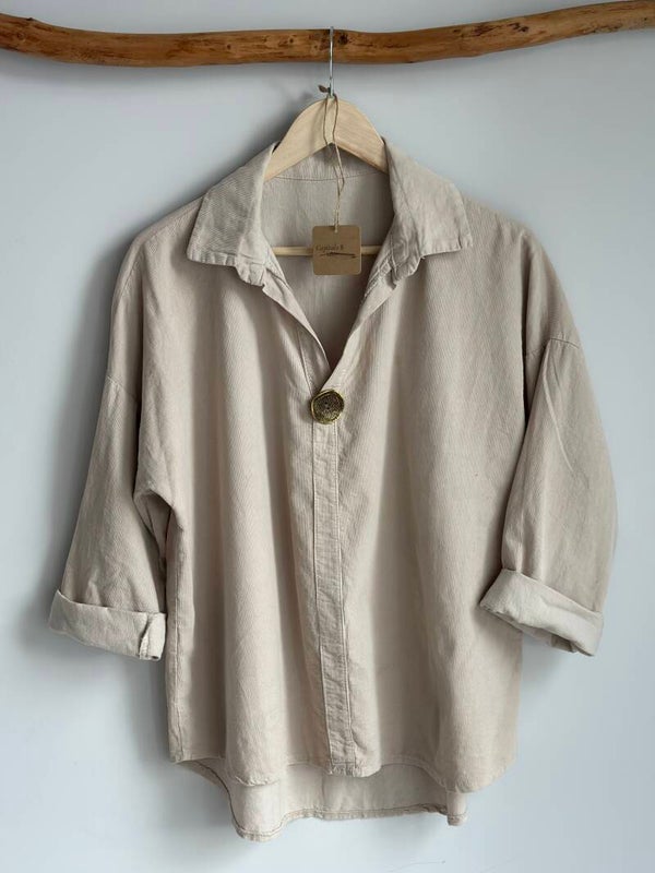 Bohemian Shirt Avena Pura