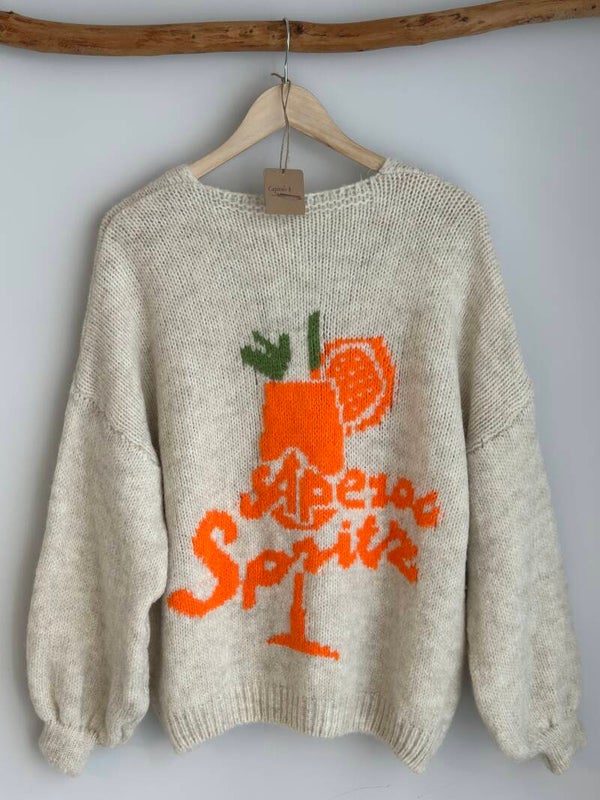 Bohemian Cardigan Aperol Spritz