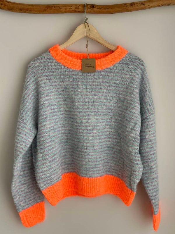 Bohemian Sweater Naranja Salvaje