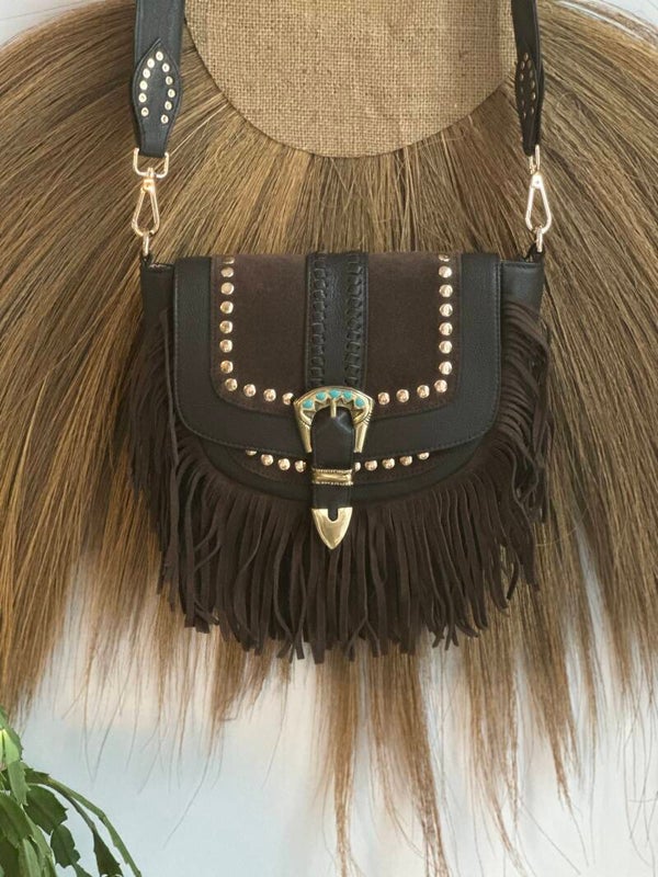 Bohemian Bag Bandolero Chocolate