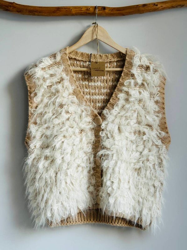 Bohemian Gilet Miel Rizo