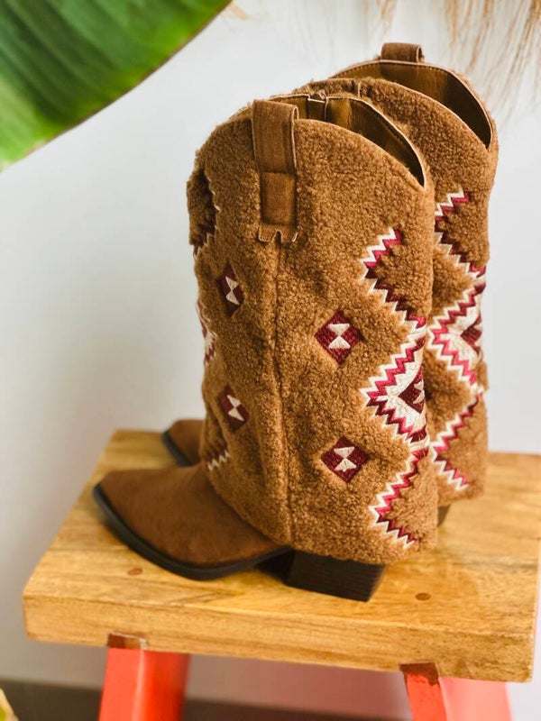 Bohemian Boots Peluche Caliente