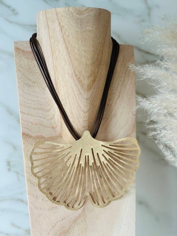 Bohemian Neckless Ginkgo Biloba