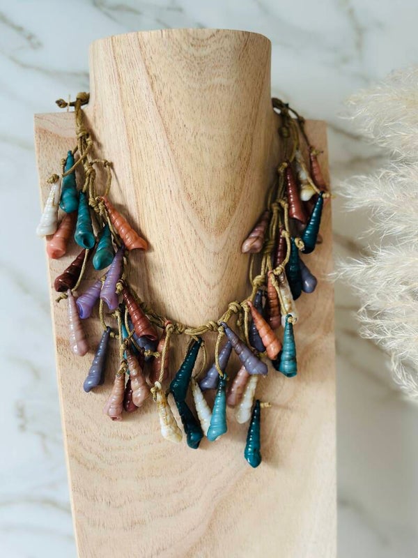 Bohemian Neckless Turitella Multicolor