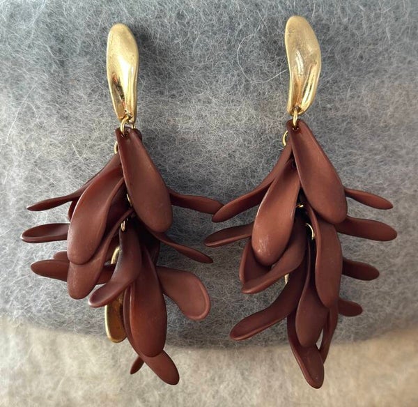 Bohemian Earrings Sol Marrón