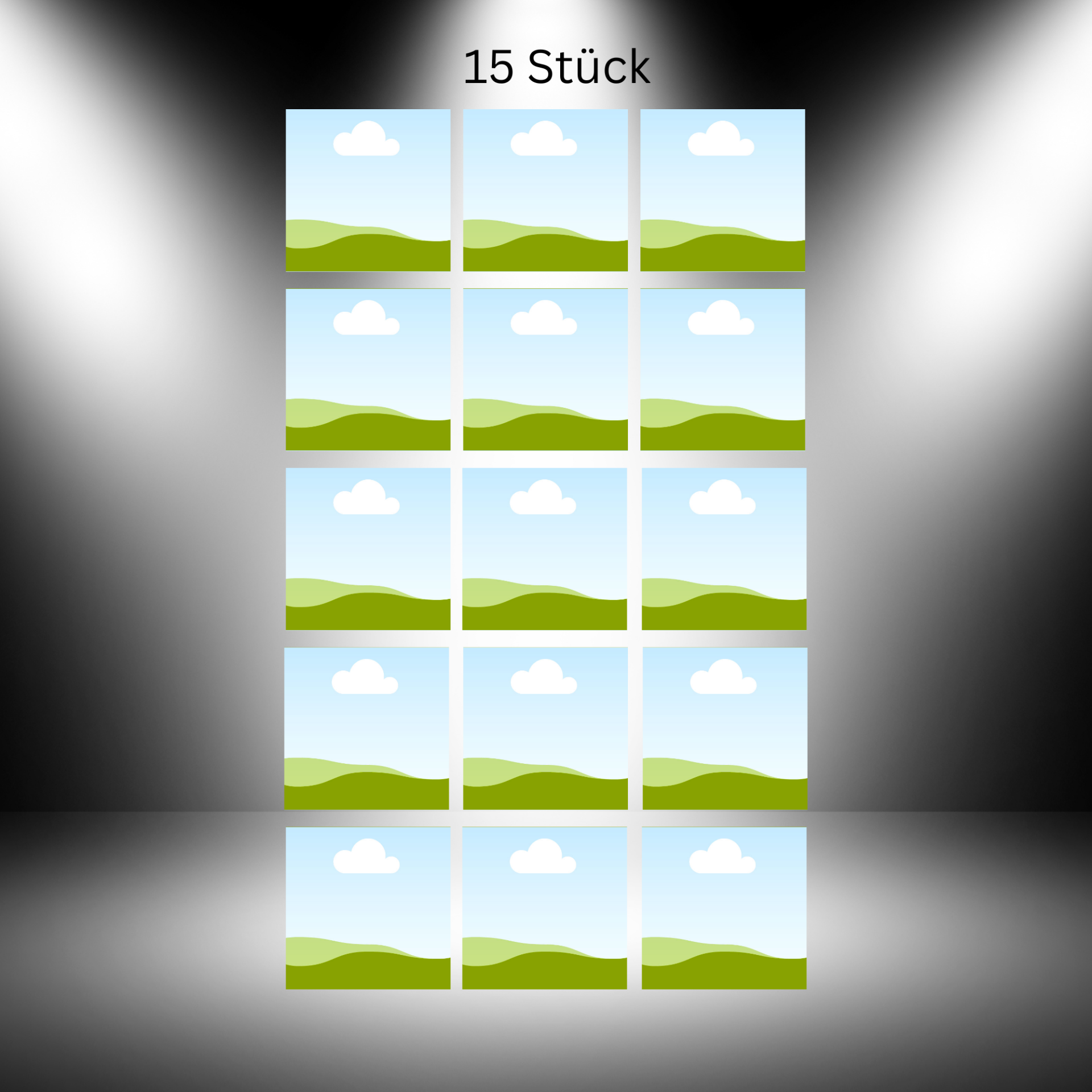 Kühlschrankmagnet 15 er Set