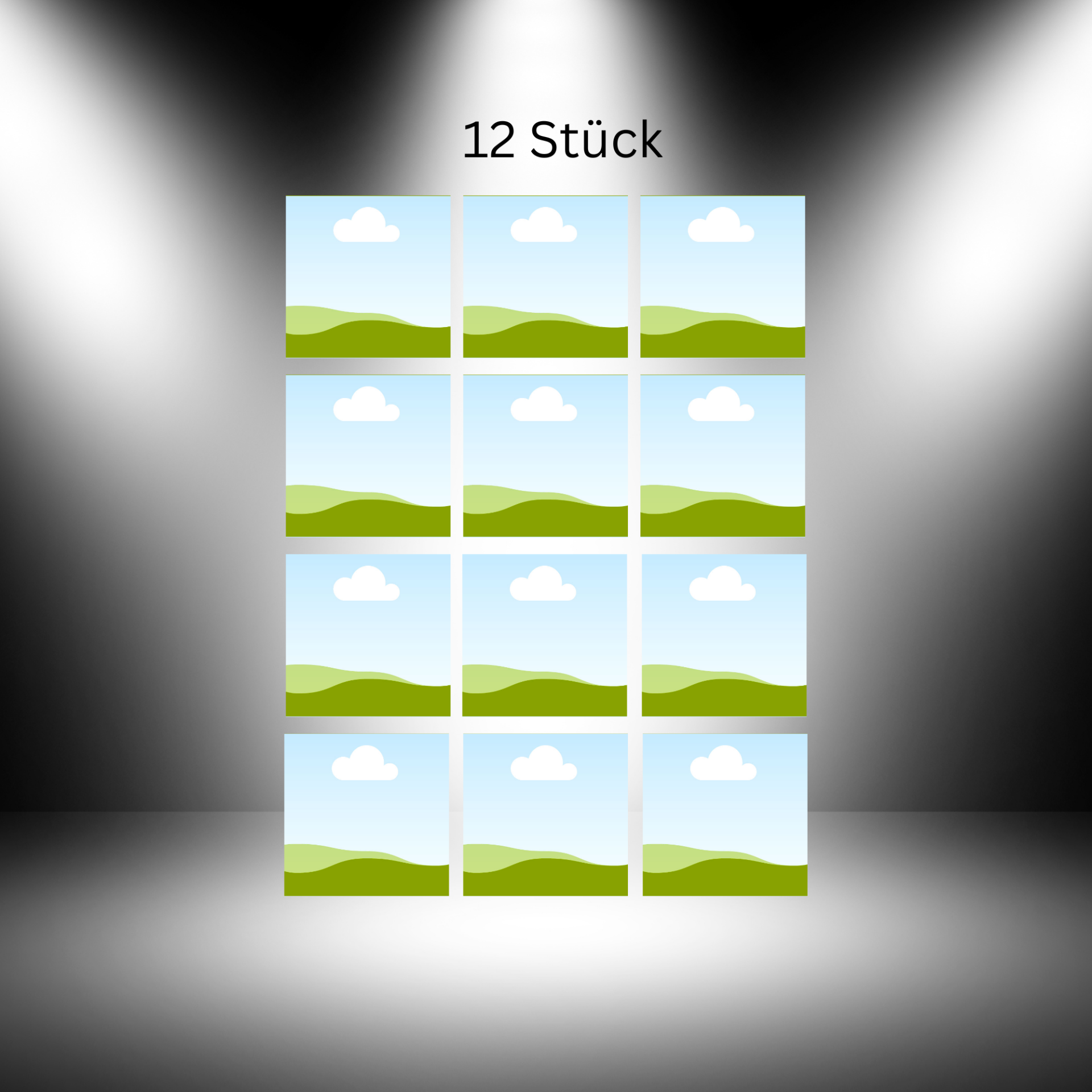 Kühlschrankmagnet 12 er Set