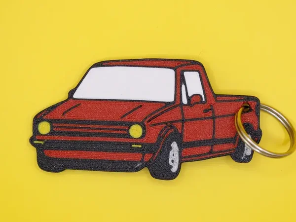 Schlüsselanhänger VW Golf 1 Caddy