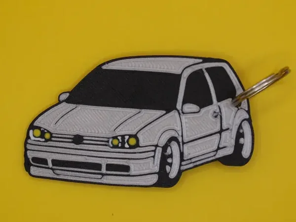 Schlüsselanhänger VW Golf 4 Tuning