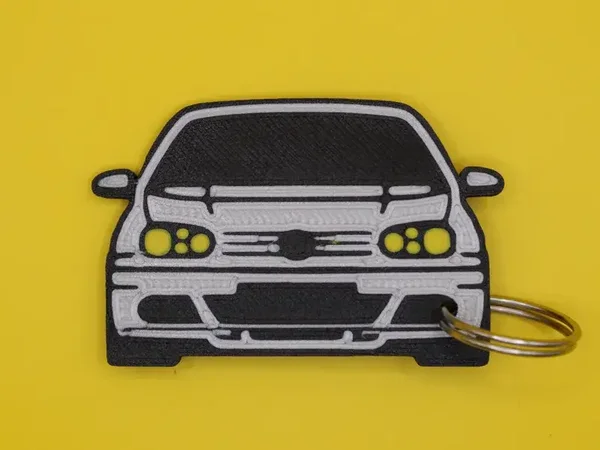Schlüsselanhänger VW Golf 4