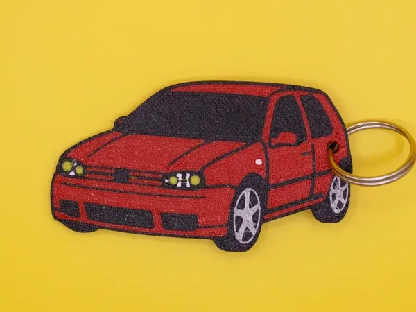 Schlüsselanhänger Auto VW Golf 4 R32