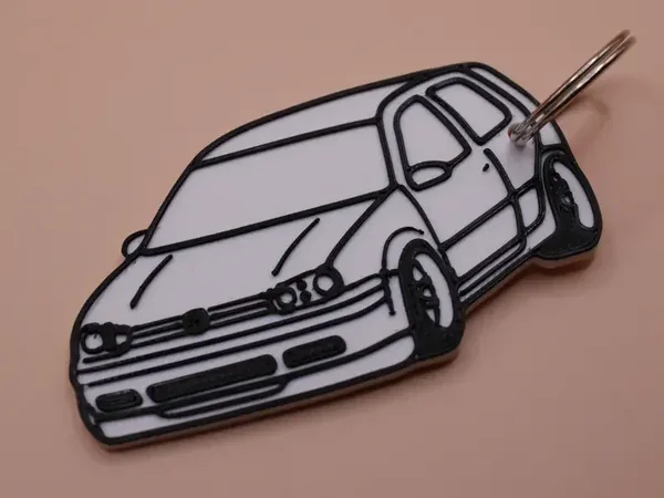Schlüsselanhänger VW Golf 4 Tuning