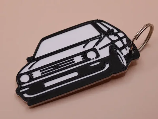 Schlüsselanhänger VW Golf MK2