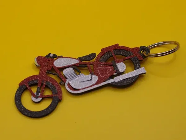Motorrad-Schlüsselanhänger ČZ 150 C - Moped