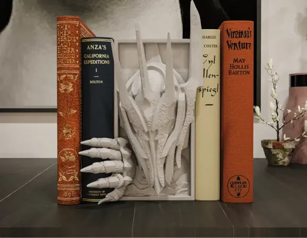 Sauron  / Buchstütze und Wandhalterung