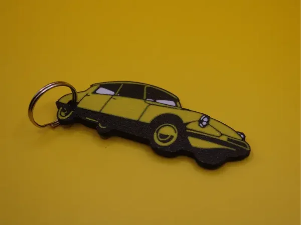 Schlüsselanhänger für einen Citroën DS - Oldtim