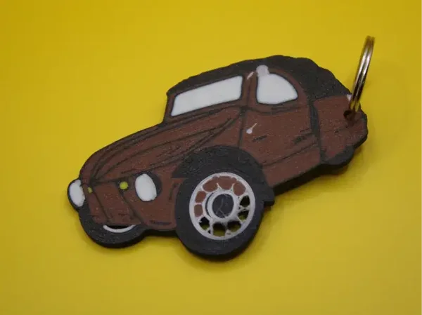 Veteran keychain of Velorex 350- hadrák