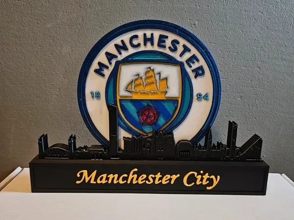 Manchester City mit Skyline