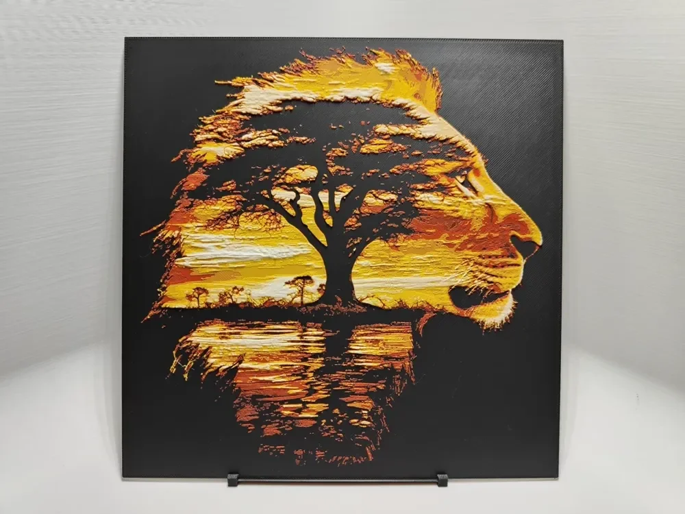 Sparkiste Afrikanischer Löwe