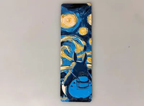 Totoro Sternenhimmel Vincent van Gogh Hueforge