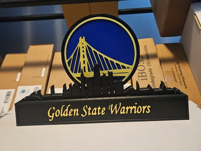Golden State Warriors - Skyline von San
