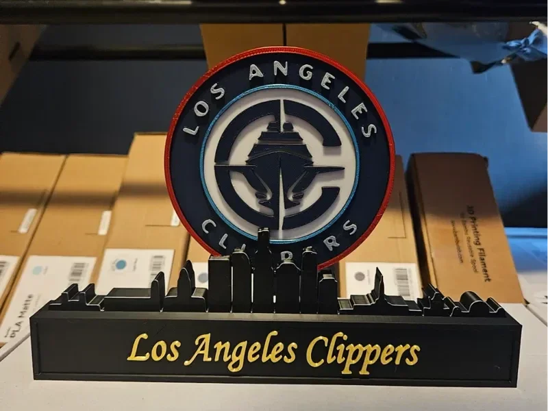 Los Angeles Clippers Skyline NBA
