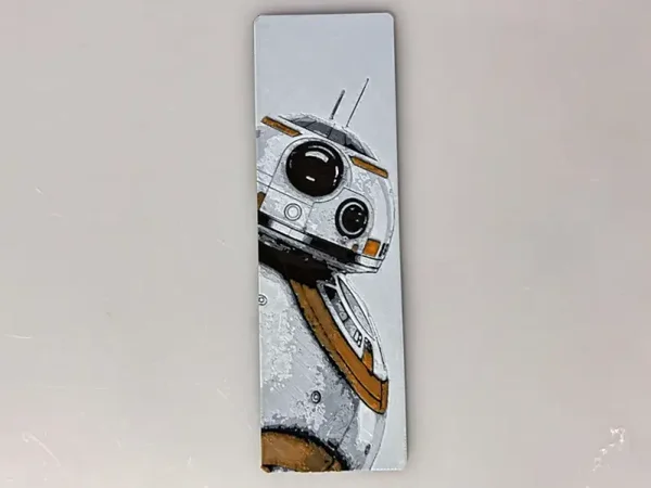 Lesezeichen: : Zerkratzter BB8 Star Wars