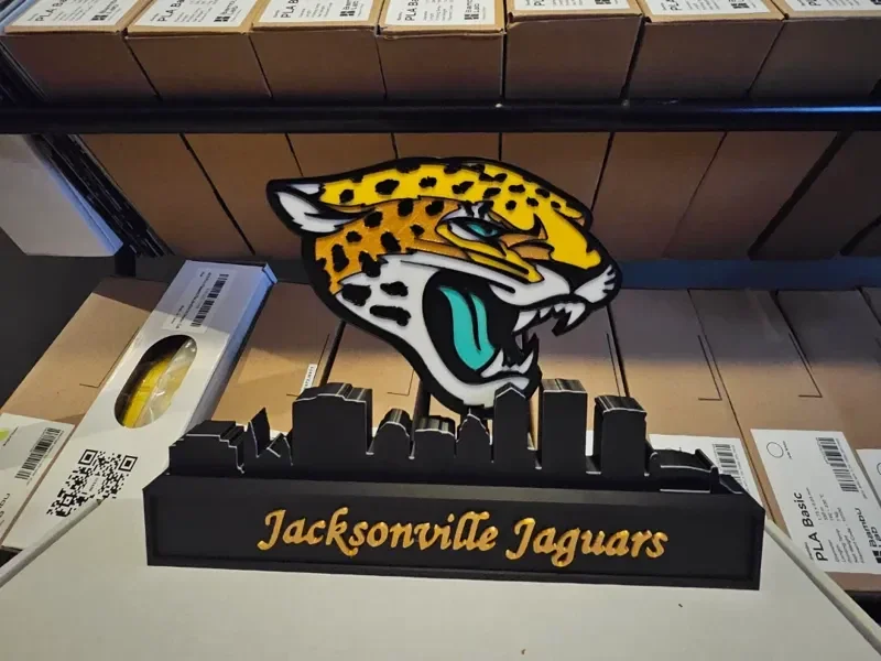 Jacksonville Jaguars mit Skyline NFL