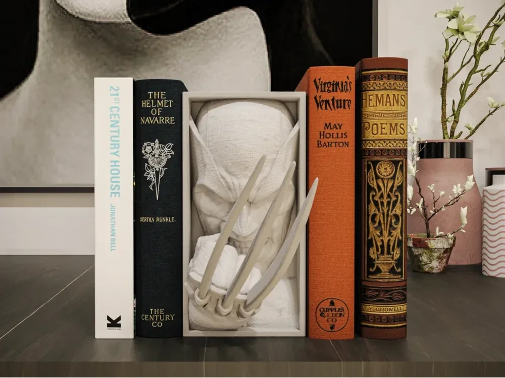 Wolverine   / Buchstütze und Wandhalterung