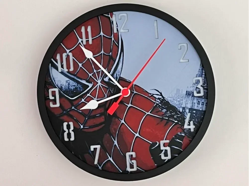 Individuelle Uhr – Spiderman Symbiote Beginn