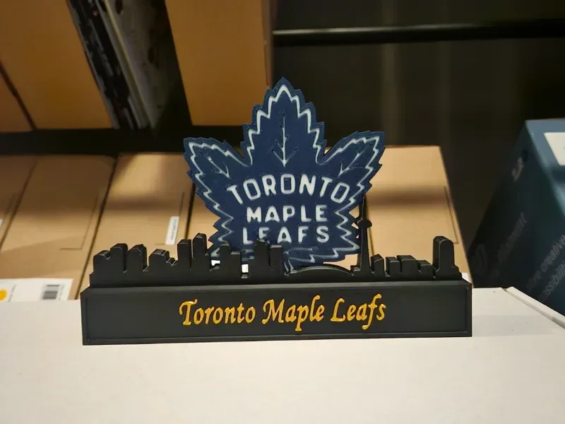 Toronto Maple Leafs mit Skyline