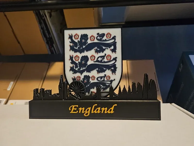 Englische Nationalmannschaft mit Londone