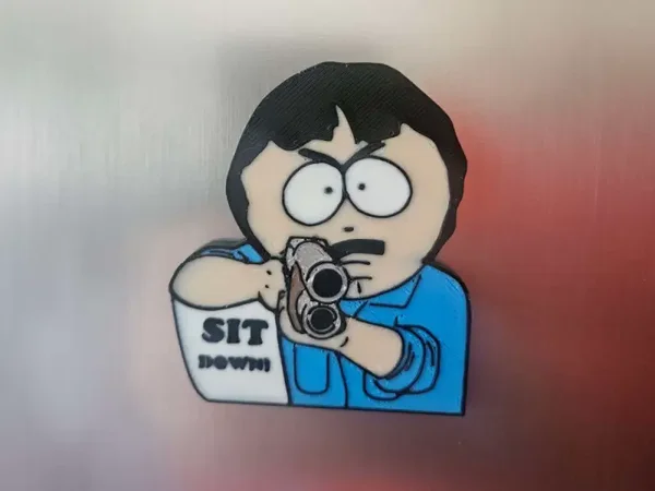 South Park Randy Marsh `Setzen Sie sich` Magnet