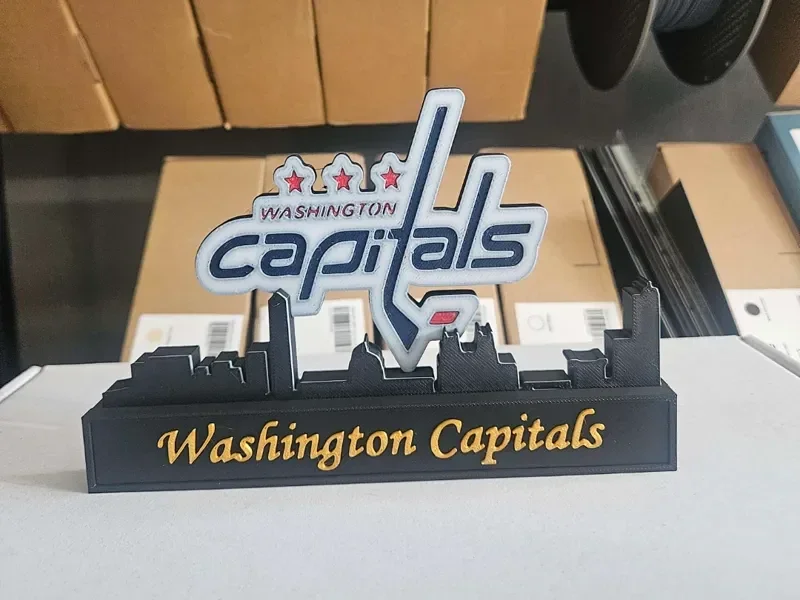 Washington Capitals mit Skyline NHL