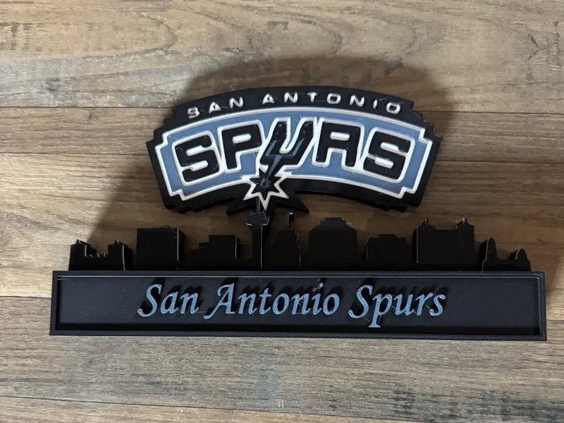San Antonio Spurs mit Skyline