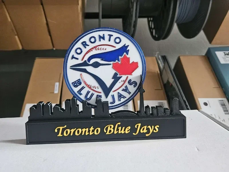 Toronto Blue Jays mit Toronto Skyline MLB