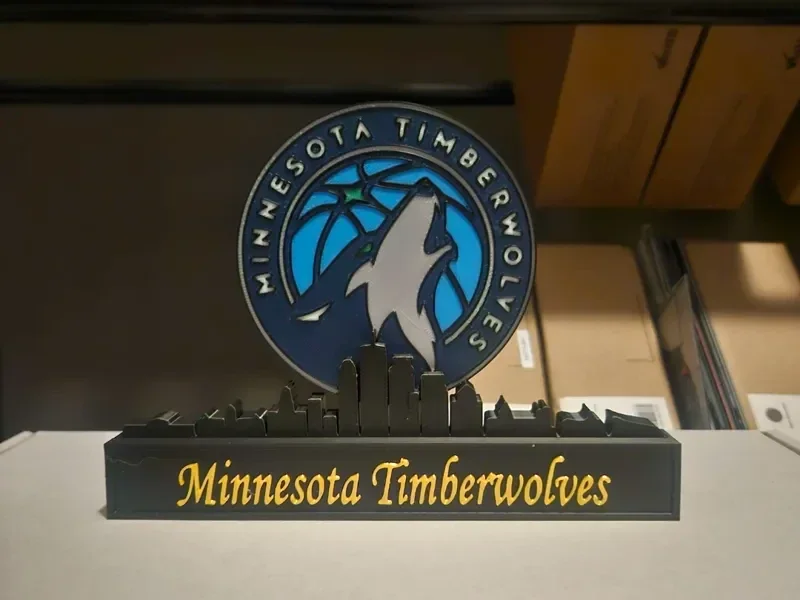 Minnesota Timberwolves mit Skyline