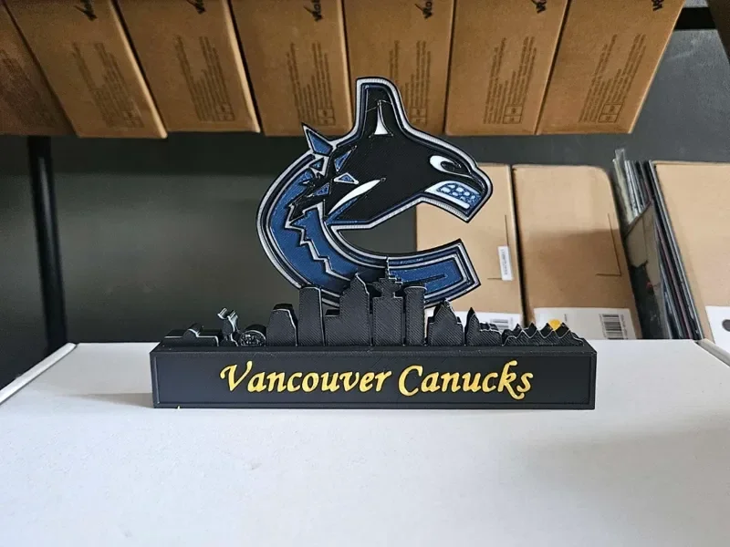 Vancouver Canucks mit Skyline