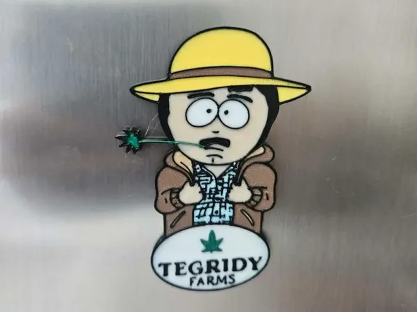 Randy Marsh Tegridy Farms Kühlschrankmagnet
