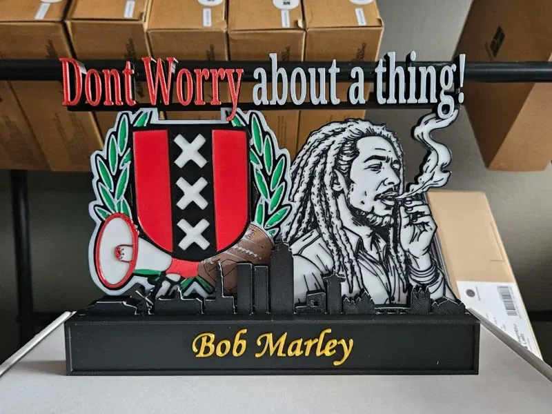 Amsterdamer Ultras Bob Marley