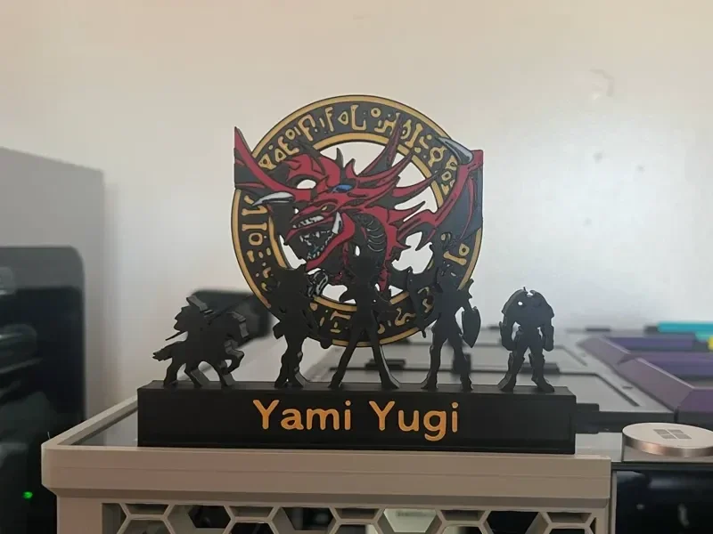 Yu-Gi-Oh Yami Yugi Slifer the sky dragon