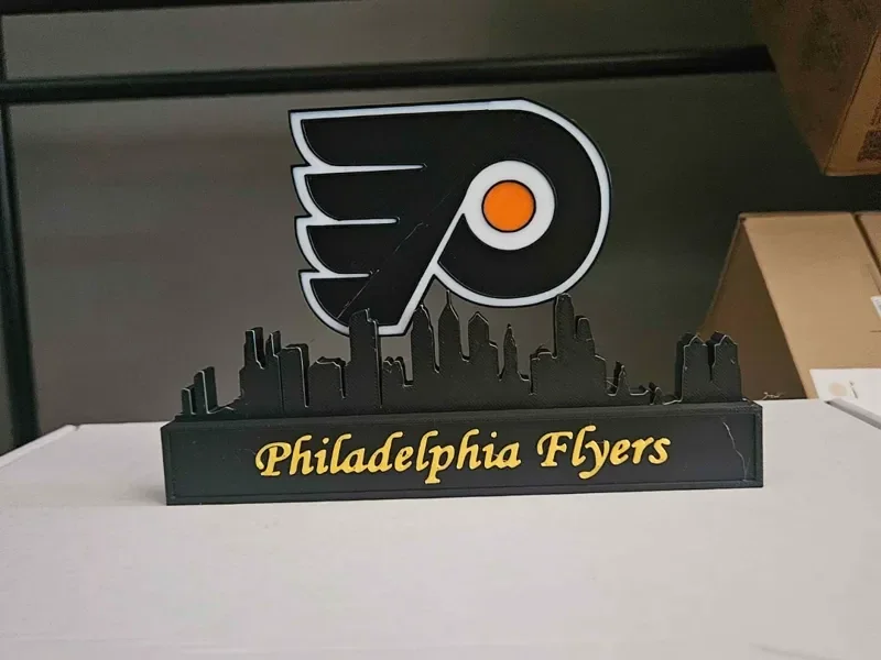 Philadelphia Flyers mit Skyline NHL
