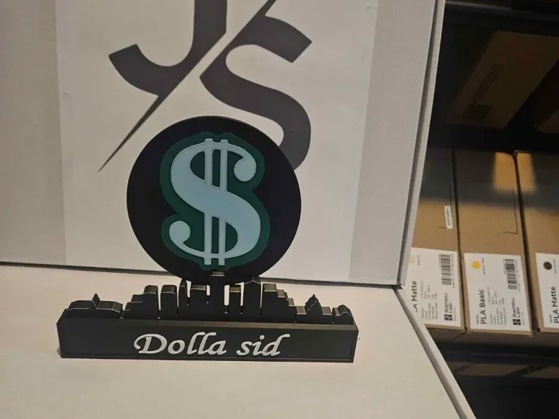 Dolla-Seite mit Skyline von Boston Dollar
