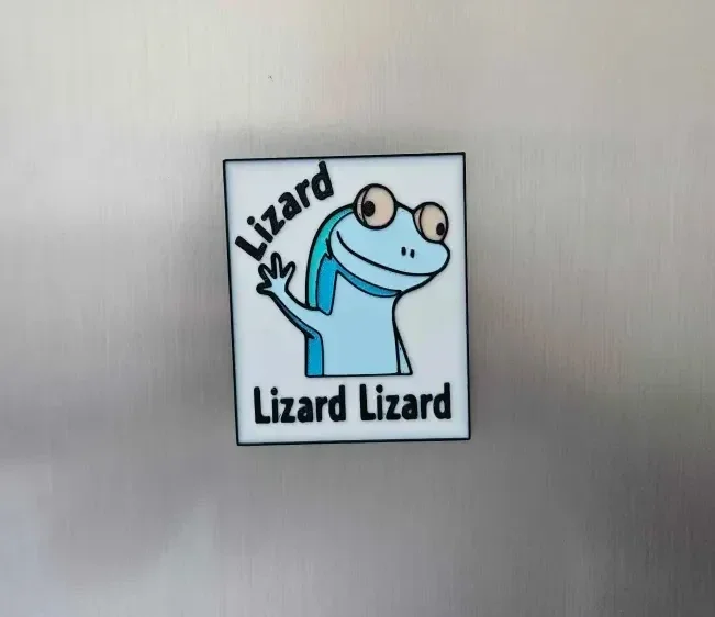 Eidechse Eidechse Meme Kühlschrankmagnet Disney