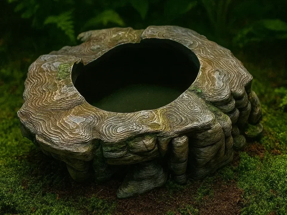 Futterschale für Reptilien